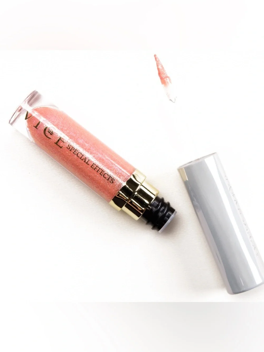NEW DISCONTINUED Urban Decay Vice Special Effects Lip gloss Topcoat Fever pink